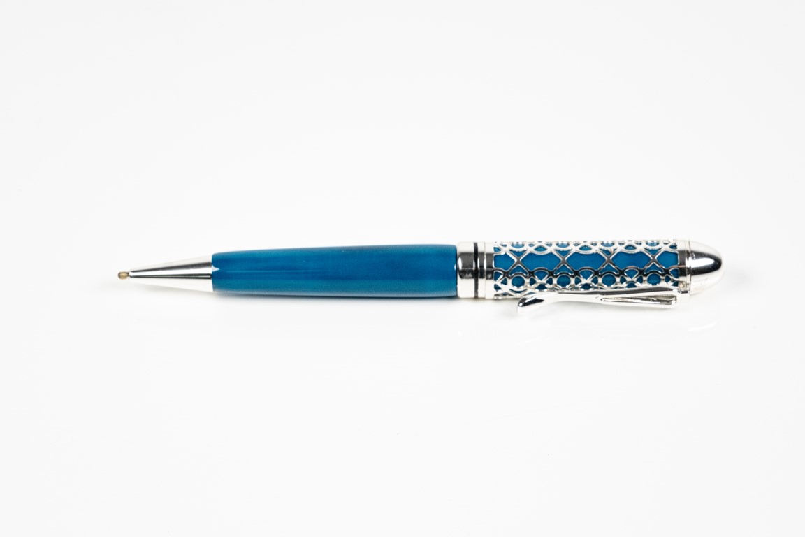 Arabesque - 11 - Chrome - Bleu océan 1
