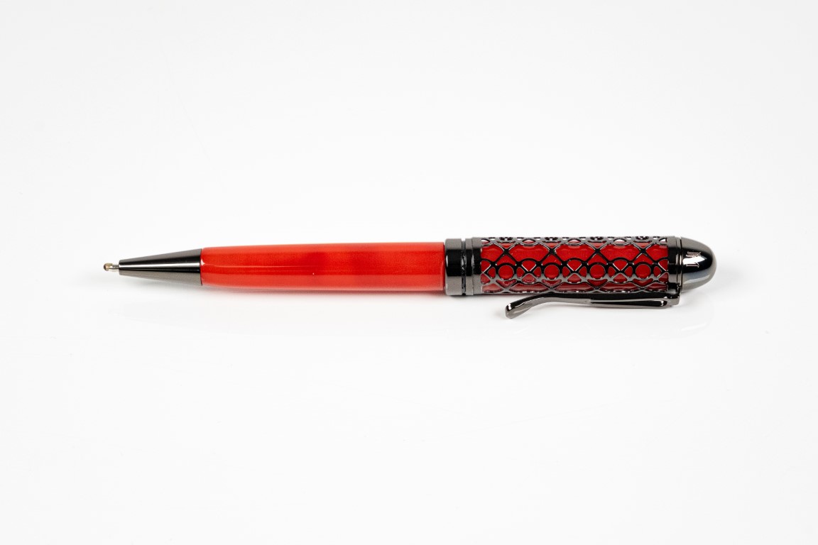 Arabesque - 15 - Noir - Rouge orangé 1