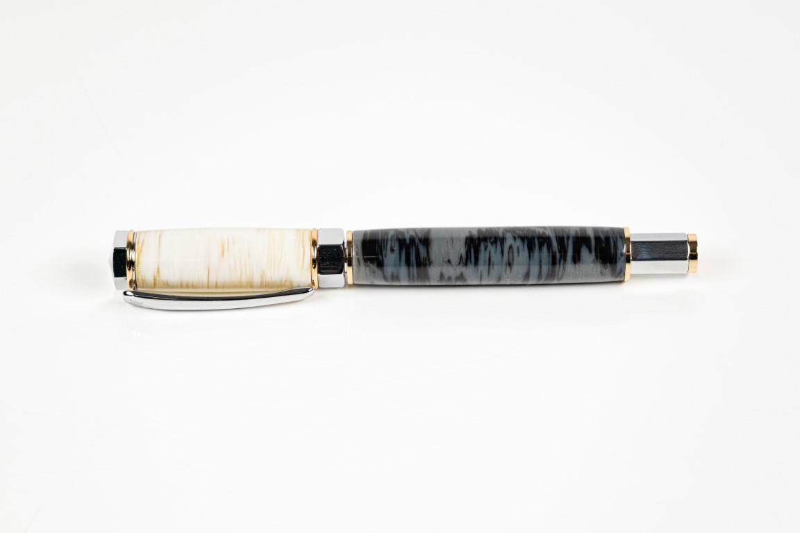 Capuchon aimanté - 103 - Chrome - Cap. laiteux fausse corne 1