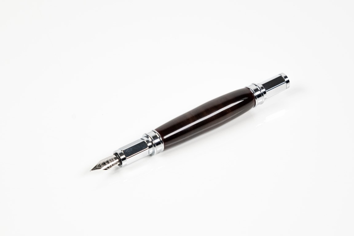 Capuchon aimanté - 106 - Chrome - Marron 4