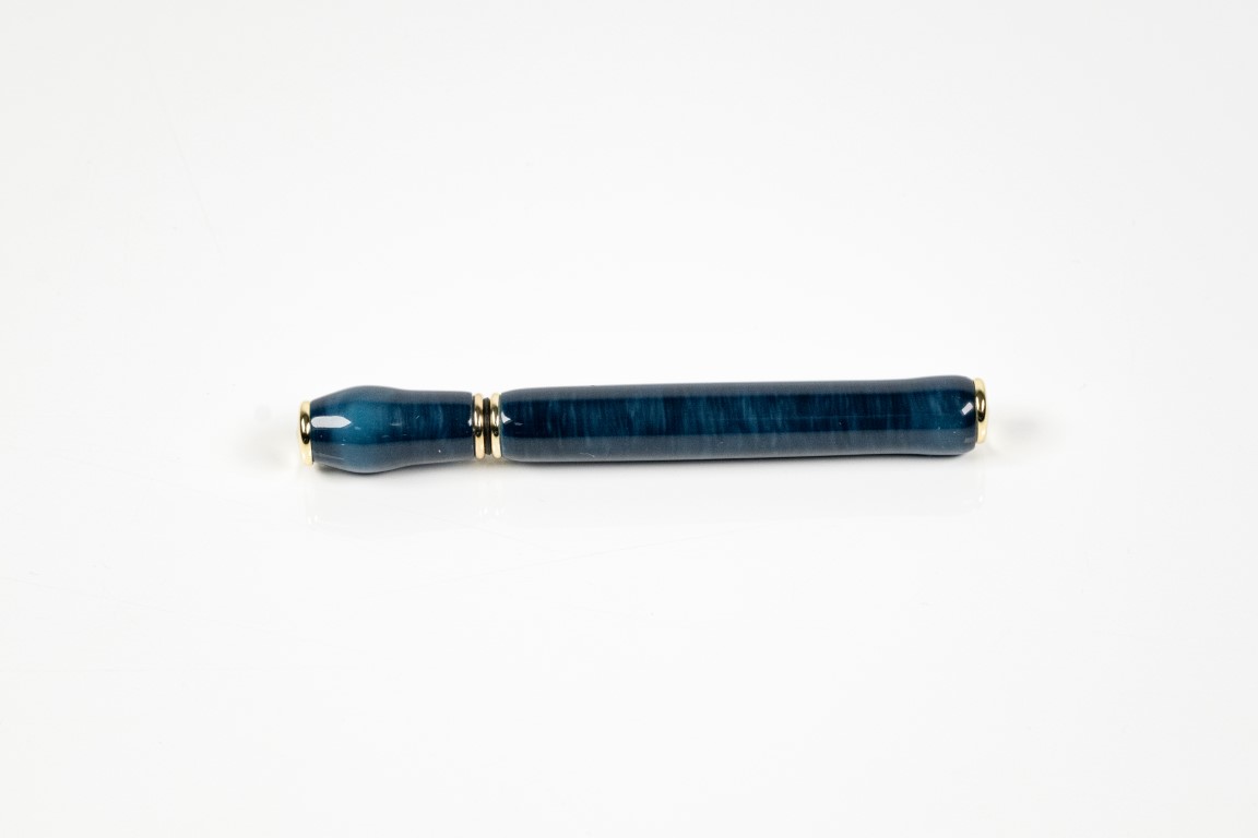 Couleur unie - Bleu marbré 1
