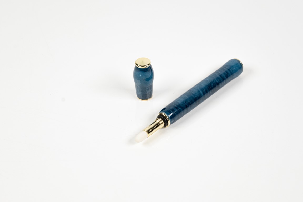 Couleur unie - Bleu marbré 3