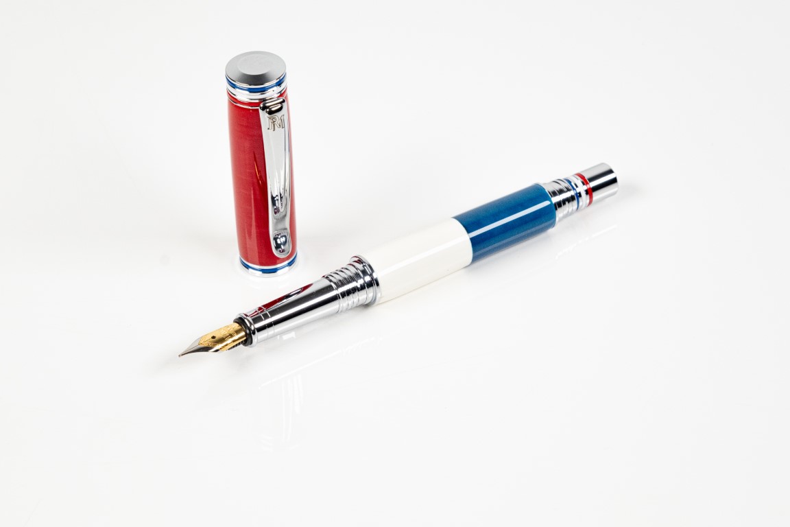Modèle parlementaire - 102 - Chrome - Bleu blanc rouge 4