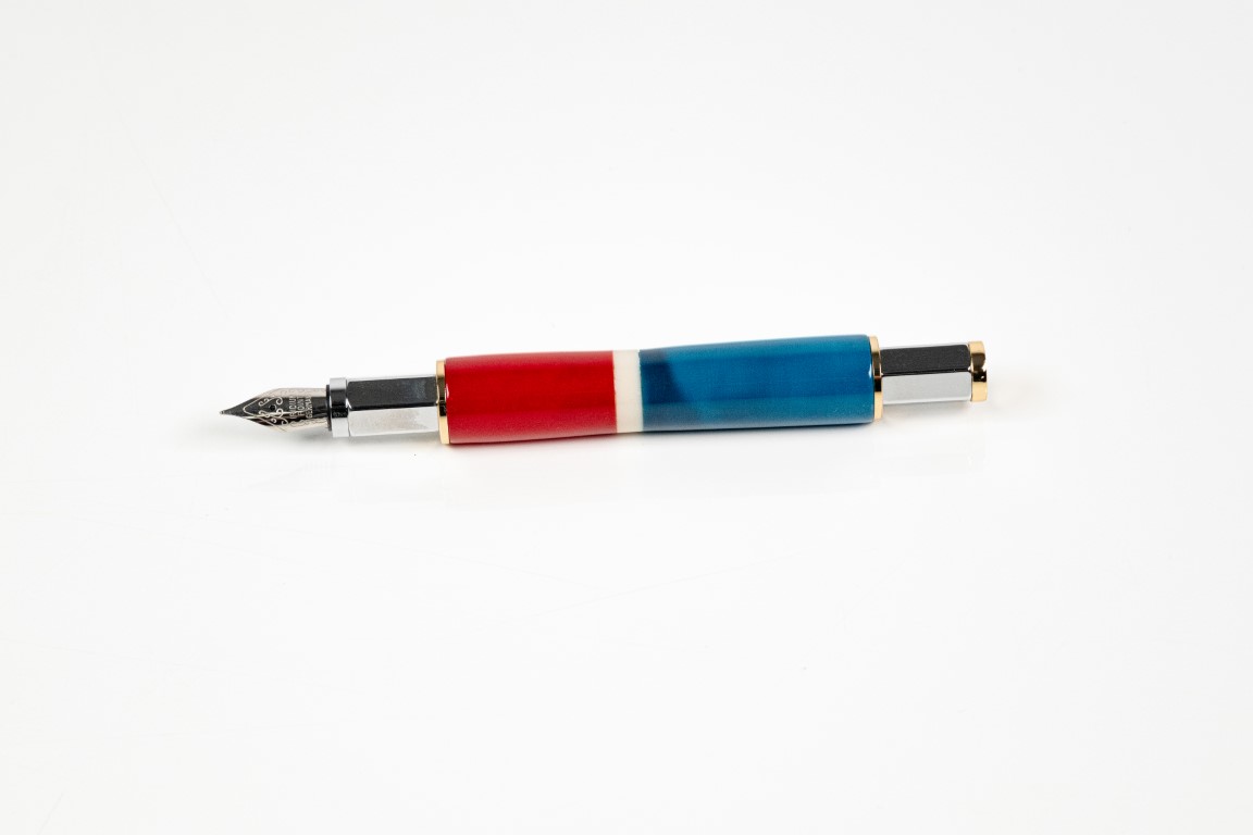 Modèle parlementaire - 104 - Chrome - Bleu blanc rouge 3