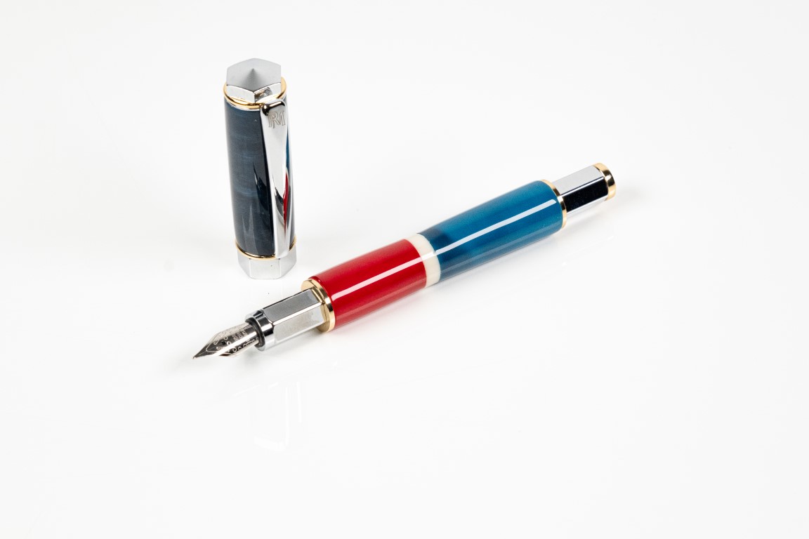 Modèle parlementaire - 104 - Chrome - Bleu blanc rouge 5