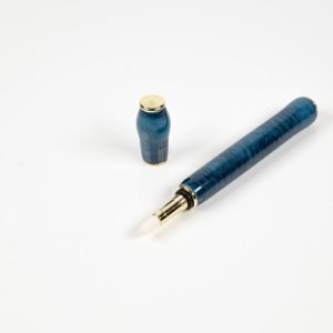 129. Bleu marbré